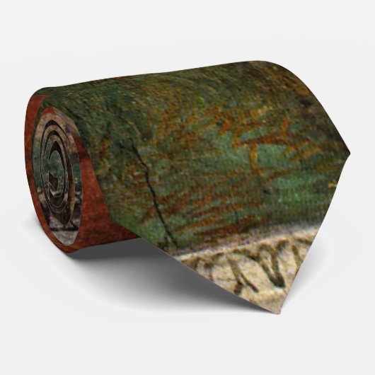 The Fall - Adam and Eve by Raphael Sanzio ネクタイ (ロール)