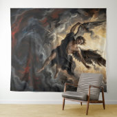 The Fall of Lucifer from Heaven タペストリー (インサイチュ(横))