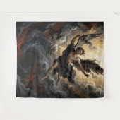 The Fall of Lucifer from Heaven タペストリー (正面(横))