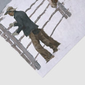 ”The Fall of the Cowboy” by Frederic Remington 薄葉紙 (詳細)