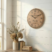 The Family JOHNSON Wall Clock ラージ壁時計