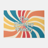 The Family Name 70s Sunburst ドアマット (正面)