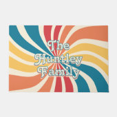 The Family Name 70s Sunburst ドアマット (正面)