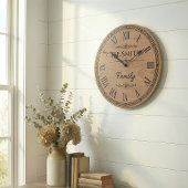 The Family SMITH Wall Clock ラージ壁時計