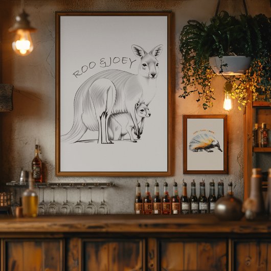 The Famous Australian Kangaroo ポスター