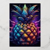 The Famous Mandelbrot Pineapple 箔シーズンカード (裏面)