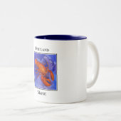 The famous Red Lobsters, Portland Maine ツートーンマグカップ (正面右)