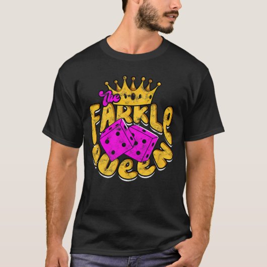 The Farkle Queen Gaming family Tシャツ (正面)