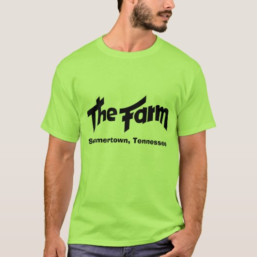 The_FarmのロゴのTシャツ Tシャツ (正面)