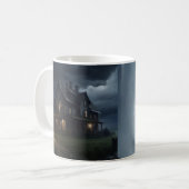 The Farmhouseでコーヒーを飲幽霊のよく出るむ コーヒーマグカップ (正面左)