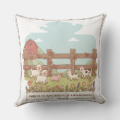 the farms animals  クッション (裏面)