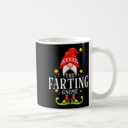 The Farting Gnome Christmas Matching コーヒーマグカップ (右)