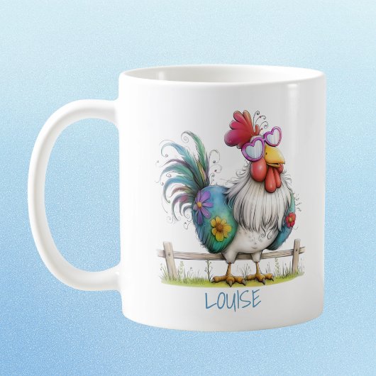 The Fashion Police Called… This Chicken Answered  コーヒーマグカップ