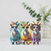 The Fashionable Goats ポストカード (スタンド正面)