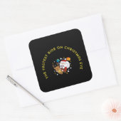 The fastest ride on the christmas eve スクエアシール (封筒)