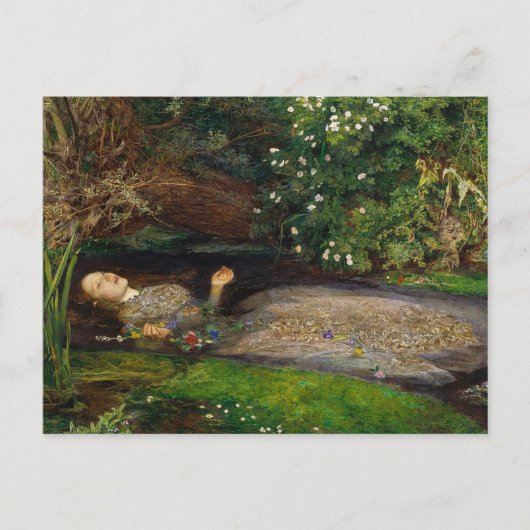 The Fate of Ophelia Postcard ポストカード (正面)