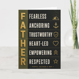The Father Standard (中は無地) カード