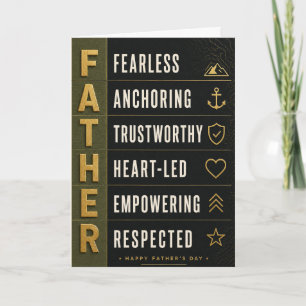 The Father Standard (中は無地) カード
