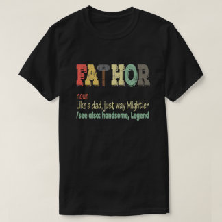 THE FATHER THE LEGEND Father's Day Dad T-Shirt Tシャツ