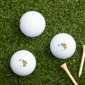 The Fe-Line Fairway Cat Golf Ball ゴルフボール (インサイチュ 芝生)