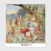 “The Feast” Fairy Art By E S Hardy シール (シート)