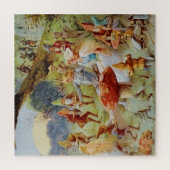 “The Feast” Fairy Art By E S Hardy ジグソーパズル (縦)