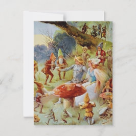 “The Feast” Fairy Art By E S Hardy ポストカード