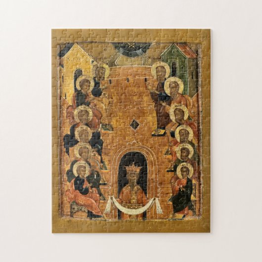 The Feast of Pentecost from a Festival Tier Icon   ジグソーパズル (縦)