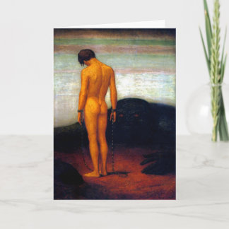 The Feeling of Dependence Fine Art Greetings Card カード