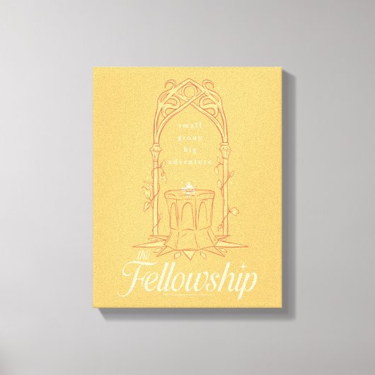The Fellowship - Small Group, Big Adventure キャンバスプリント (正面)