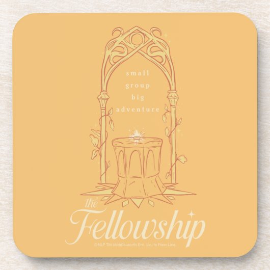 The Fellowship - Small Group, Big Adventure コースター (正面)