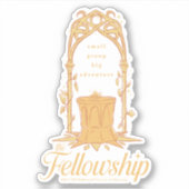 The Fellowship - Small Group, Big Adventure シール (正面)