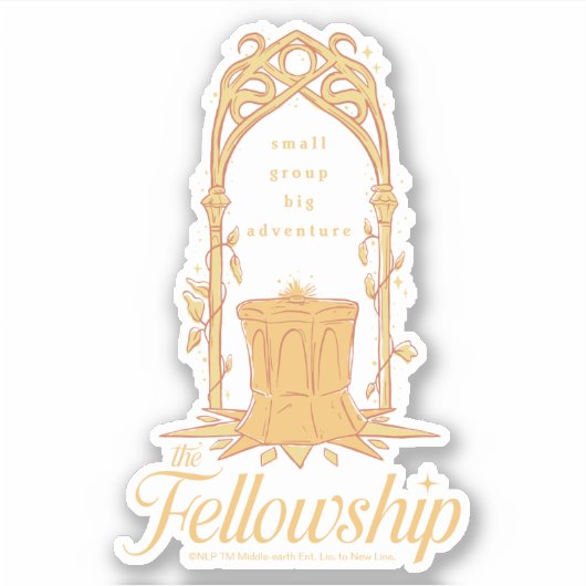 The Fellowship - Small Group, Big Adventure シール (正面)