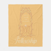 The Fellowship - Small Group, Big Adventure フリースブランケット (正面)