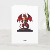 The Fierce Focus Of Kickoff Red Dragon カード (裏面)