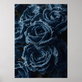 The Fierce Grace of Reconstructed Denim Roses ポスター