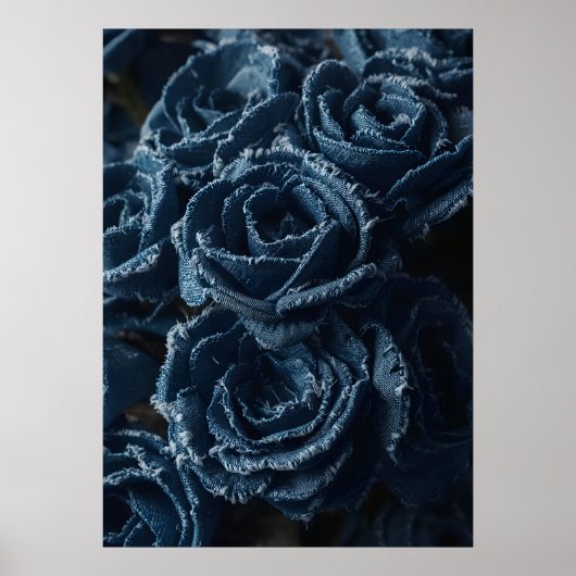 The Fierce Grace of Reconstructed Denim Roses ポスター (正面)