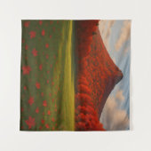 The Fiery Autumn Summit: Red Silence over the Drea タペストリー (正面(横))