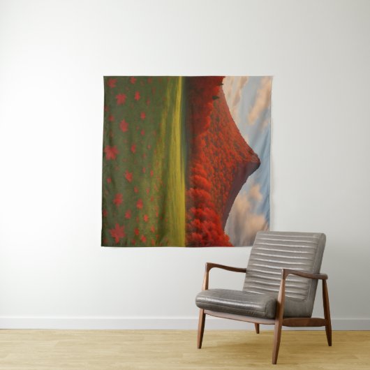 The Fiery Autumn Summit: Red Silence over the Drea タペストリー (インサイチュ(横))