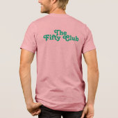 The Fifty Club Pink Oversize 50th Birthday Party トライブレンドTシャツ (裏面)