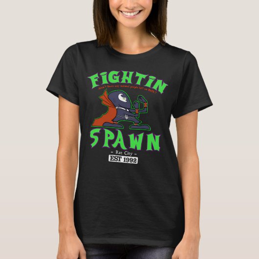 The Fightin Spawn Tシャツ (正面)