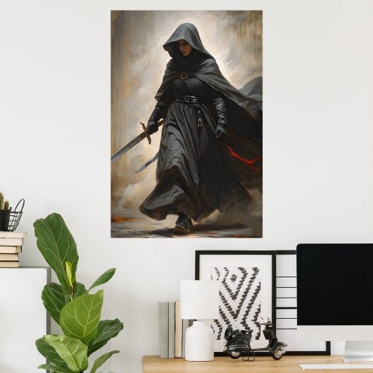 The Fighting Nun ポスター (ホームオフィス)