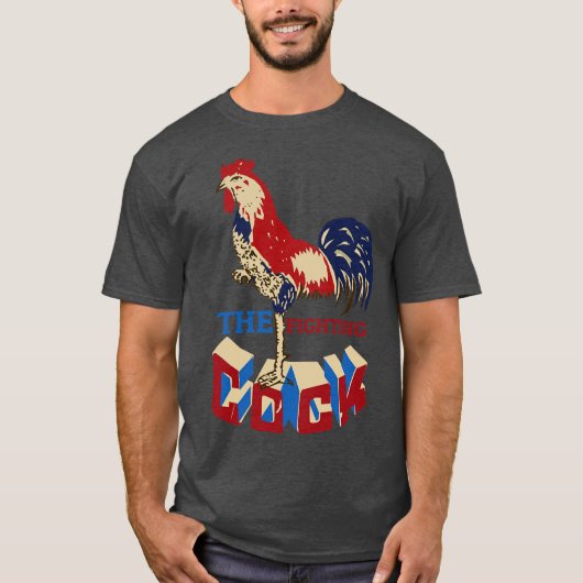The Fighting Rooster Tシャツ (正面)