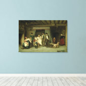 The Final 警告's, 1886 キャンバスプリント (インサイチュ (ウッドフロア))