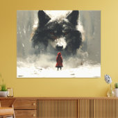 the final batlle of little redhood キャンバスプリント (インサイチュ (リビング))