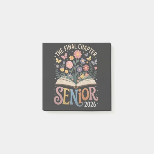 The Final Chapter Senior 2026 Graduation Blossom ポストイット (正面)