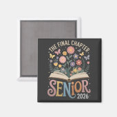 The Final Chapter Senior 2026 Graduation Blossom マグネット (正面/裏面)