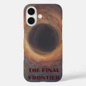 The final frontier Black Hole Case-Mate iPhoneケース (裏面)