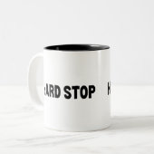 The Final Fuel | Hard Stop  ツートーンマグカップ (正面左)