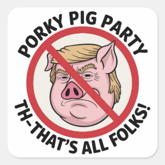 The Final Snort: Ending the Political Monopoly スクエアシール